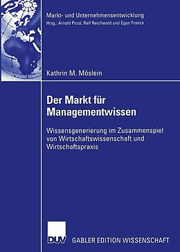E-Book (pdf) Der Markt für Managementwissen von Kathrin M. Möslein