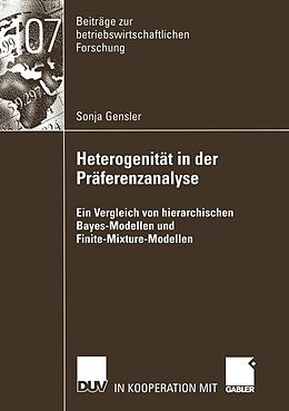 E-Book (pdf) Heterogenität in der Präferenzanalyse von Sonja Gensler
