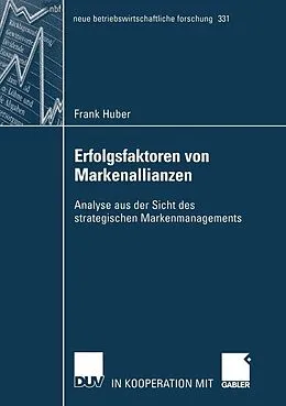 E-Book (pdf) Erfolgsfaktoren von Markenallianzen von Frank Huber
