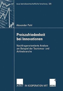 E-Book (pdf) Preiszufriedenheit bei Innovationen von Alexander Pohl