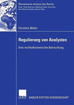E-Book (pdf) Regulierung von Analysten von Christina Müller