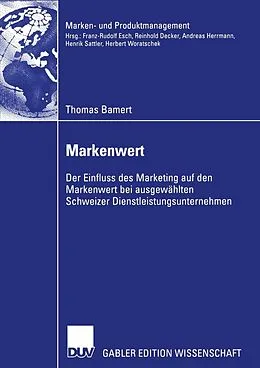 E-Book (pdf) Markenwert von Thomas Bamert
