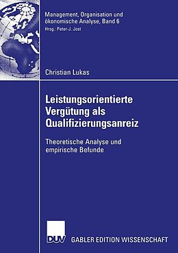 E-Book (pdf) Leistungsorientierte Vergütung als Qualifizierungsanreiz von Christian Lukas