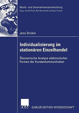 E-Book (pdf) Individualisierung im stationären Einzelhandel von Jens Strüker
