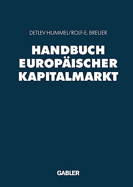 E-Book (pdf) Handbuch Europäischer Kapitalmarkt von 