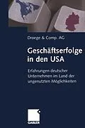 E-Book (pdf) Geschäftserfolge in den USA von Walter P. J. Droege