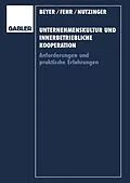 E-Book (pdf) Unternehmenskultur und innerbetriebliche Kooperation von Ulrich Fehr, Hans G. Nutzinger