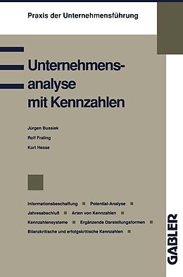 E-Book (pdf) Unternehmensanalyse mit Kennzahlen von Rolf Fraling, Kurt Hesse