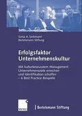 E-Book (pdf) Erfolgsfaktor Unternehmenskultur von Sonja Sackmann