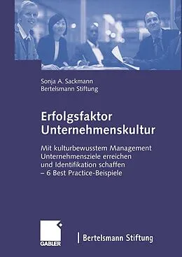E-Book (pdf) Erfolgsfaktor Unternehmenskultur von Sonja Sackmann