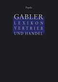 E-Book (pdf) Gabler Lexikon Vertrieb und Handel von Werner Pepels