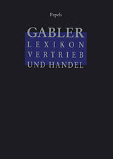 Kartonierter Einband Gabler Lexikon Vertrieb und Handel von Werner Pepels