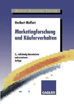 E-Book (pdf) Marketingforschung und Käuferverhalten von Heribert Meffert