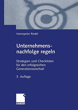 E-Book (pdf) Unternehmensnachfolge regeln von Hannspeter Riedel