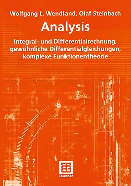E-Book (pdf) Analysis von Wolfgang L. Wendland, Olaf Steinbach