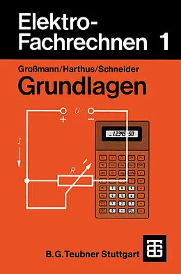 E-Book (pdf) Elektro-Fachrechnen 1 von Klaus Großmann, Hans Harthus, Hans-Ulrich Giersch