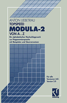 E-Book (pdf) TopSpeed Modula-2 von A..Z von 