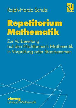 E-Book (pdf) Repetitorium Mathematik von Ralph-Hardo Schulz