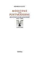 E-Book (pdf) Moderne und Postmoderne von Heinrich Klotz