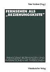 E-Book (pdf) Fernsehen als Beziehungskiste von