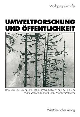 E-Book (pdf) Umweltforschung und Öffentlichkeit von Wolfgang Zierhofer
