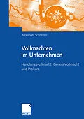E-Book (pdf) Vollmachten im Unternehmen von Alexander Schneider