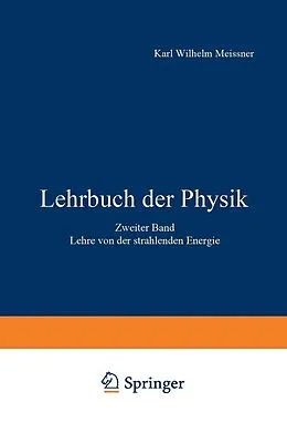 E-Book (pdf) Lehrbuch der Physik von E. Back, D. Coster, B. Gudden
