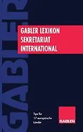 E-Book (pdf) Gabler Lexikon Sekretariat International von Rolf Dieter Zens