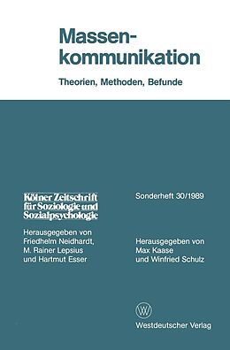 E-Book (pdf) Massenkommunikation von Max Kaase