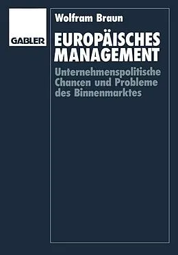 E-Book (pdf) Europäisches Management von Wolfram Braun