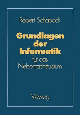 E-Book (pdf) Grundlagen der Informatik von Robert Schaback