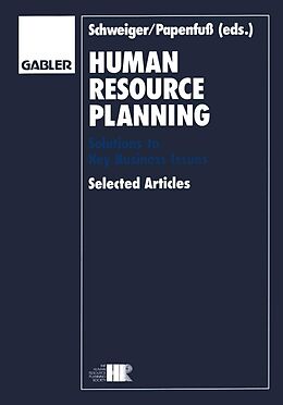 E-Book (pdf) Human Resource Planning von David M. Schweiger