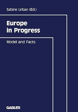 E-Book (pdf) Europe in Progress von Sabine Urban, Jürgen G. Backhaus