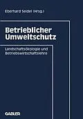 E-Book (pdf) Betrieblicher Umweltschutz von Eberhard Seidel