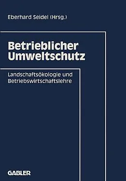 E-Book (pdf) Betrieblicher Umweltschutz von Eberhard Seidel