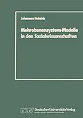 E-Book (pdf) Mehrebenensystem-Modelle in den Sozialwissenschaften von Johannes Huinink