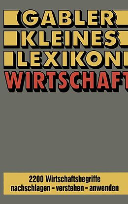 E-Book (pdf) Gabler Kleines Lexikon Wirtschaft von NA Gabler-Lexikon-Red.