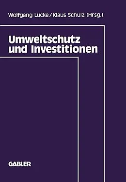 E-Book (pdf) Umweltschutz und Investitionen von Wolfgang Lücke