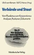 E-Book (pdf) Verbände und Staat von Ulrich von Alemann