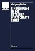 E-Book (pdf) Einführung in die Betriebswirtschaftslehre von Wolfgang Weber