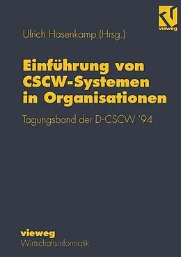 E-Book (pdf) Einführung von CSCW-Systemen in Organisationen von Ulrich Hasenkamp