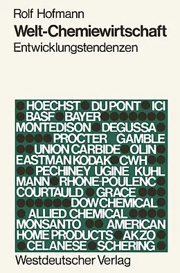 E-Book (pdf) Welt-Chemiewirtschaft von Rolf Hofmann