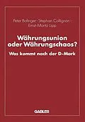 E-Book (pdf) Währungsunion oder Währungschaos? von Peter Bofinger