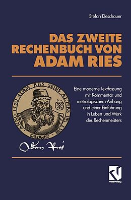 E-Book (pdf) Das Zweite Rechenbuch Von Adam Ries von Stefan Deschauer