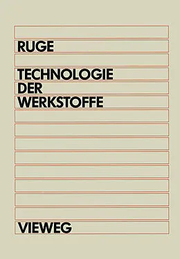 E-Book (pdf) Technologie der Werkstoffe von Jürgen Ruge