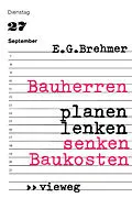 E-Book (pdf) Bauherren planen, lenken, senken Baukosten von Ernst G. Brehmer