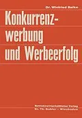 E-Book (pdf) Konkurrenzwerbung und Werbeerfolg von Winfried Balke