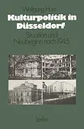 E-Book (pdf) Kulturpolitik in Düsseldorf von Wolfgang Horn