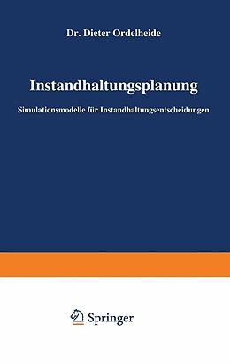 E-Book (pdf) Instandhaltungsplanung von Dieter Ordelheide