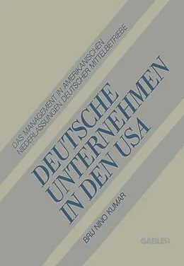 E-Book (pdf) Deutsche Unternehmen in den USA von Brij Kumar